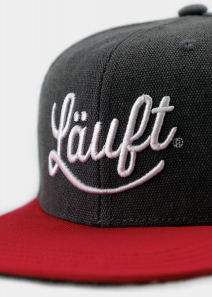 "Langbräu" - dunkelgrau (Snapback)